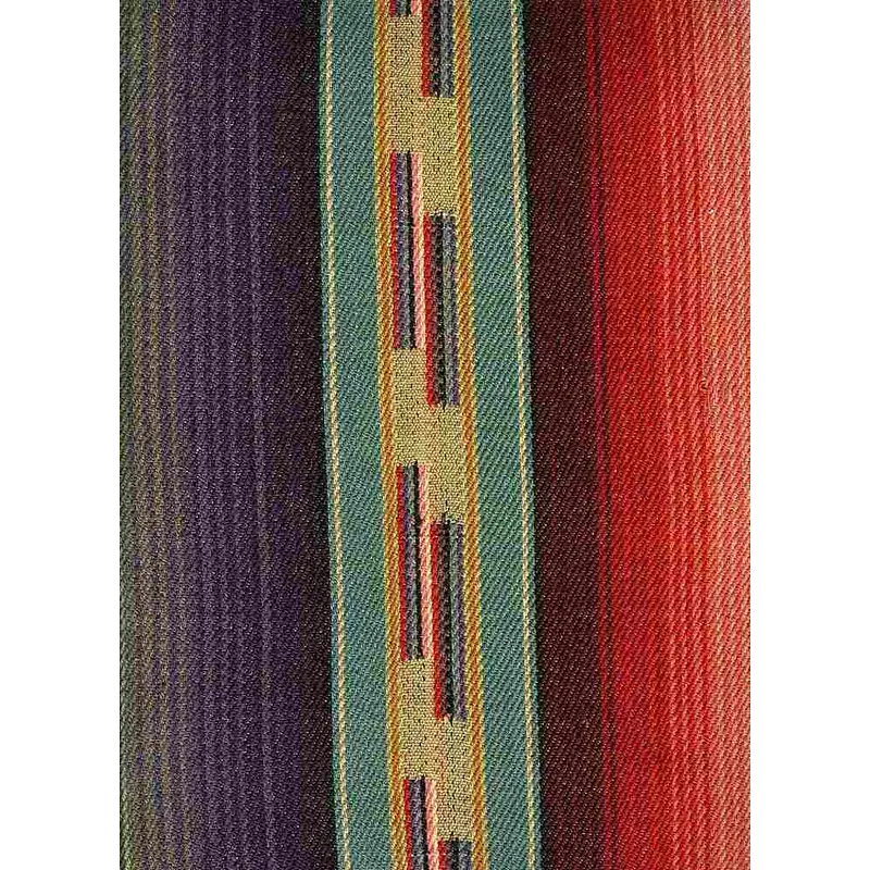 Navajo Stripe Teal Multi Laura Kiran Fabric