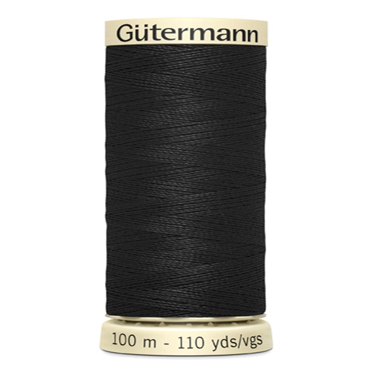 #10 Black | Gtermann Sew-All Thread 100M