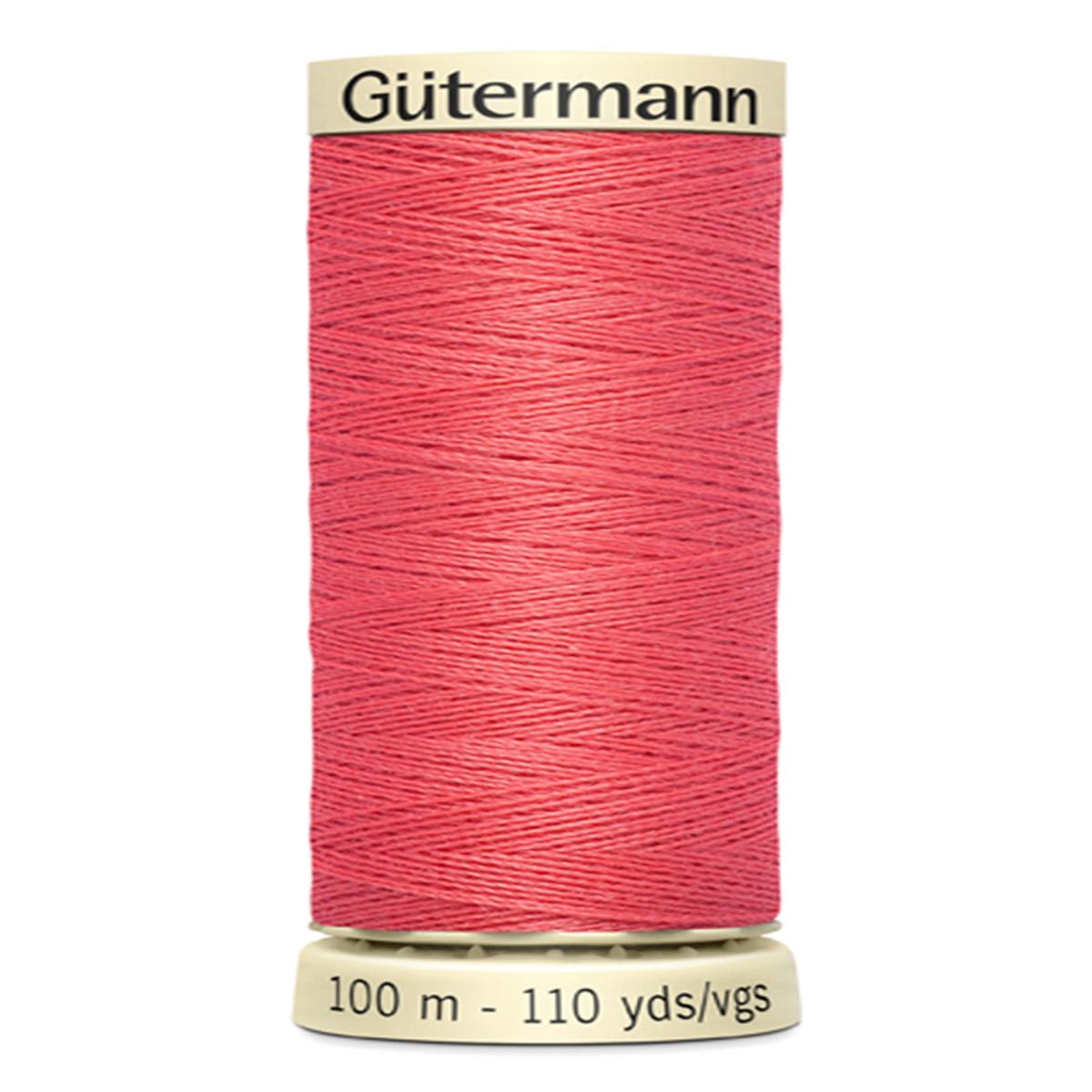 #378 Coral Red | Gtermann Sew-All Thread 100M