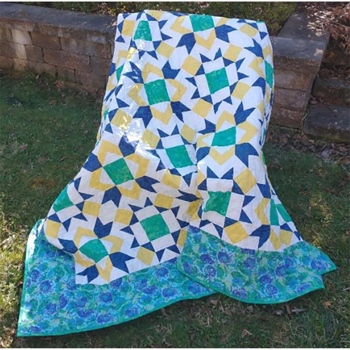 Dashing Daffodils Quilt SCC-118e - Downloadable Pattern