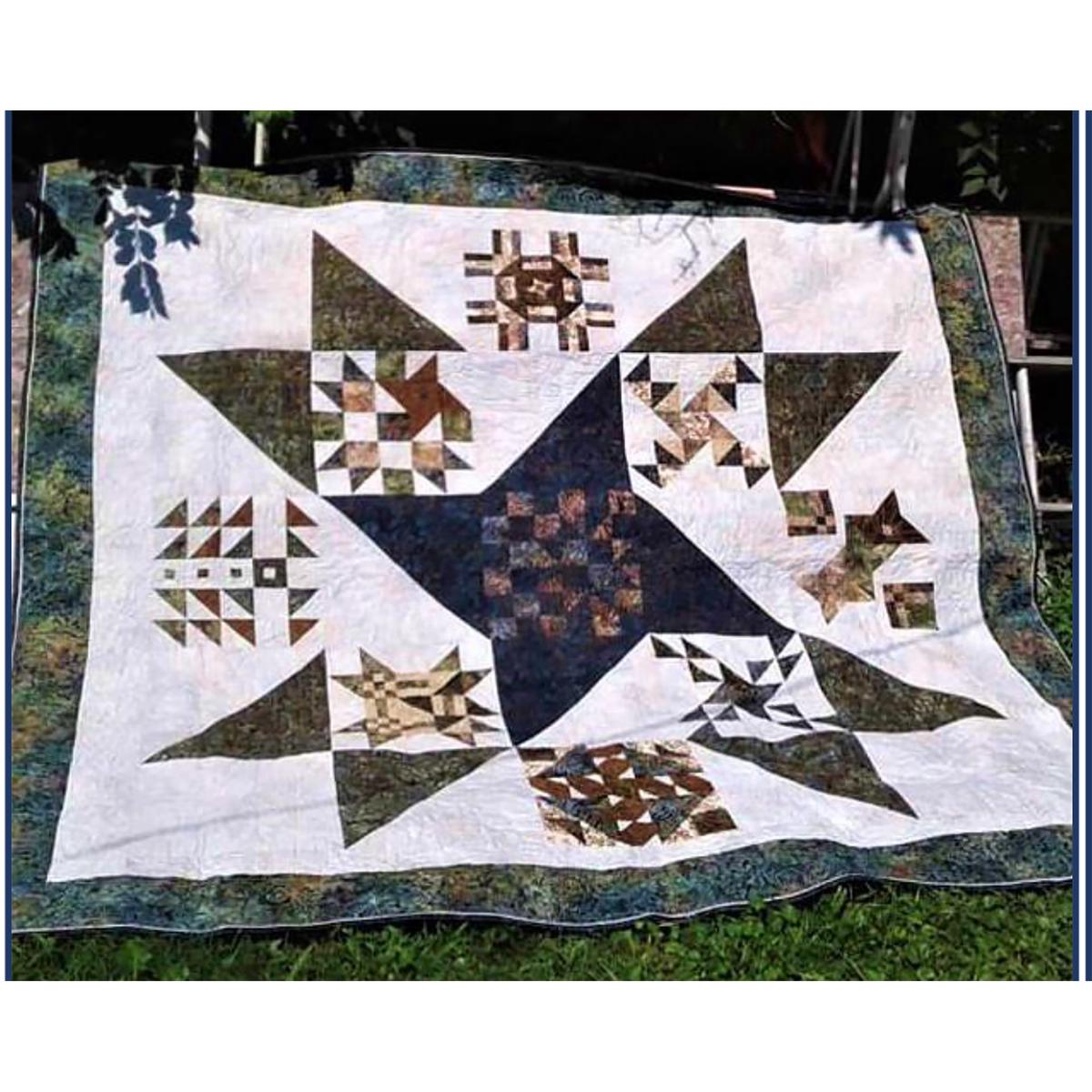 Double Vision Quilt QJK-106e - Downloadable Pattern