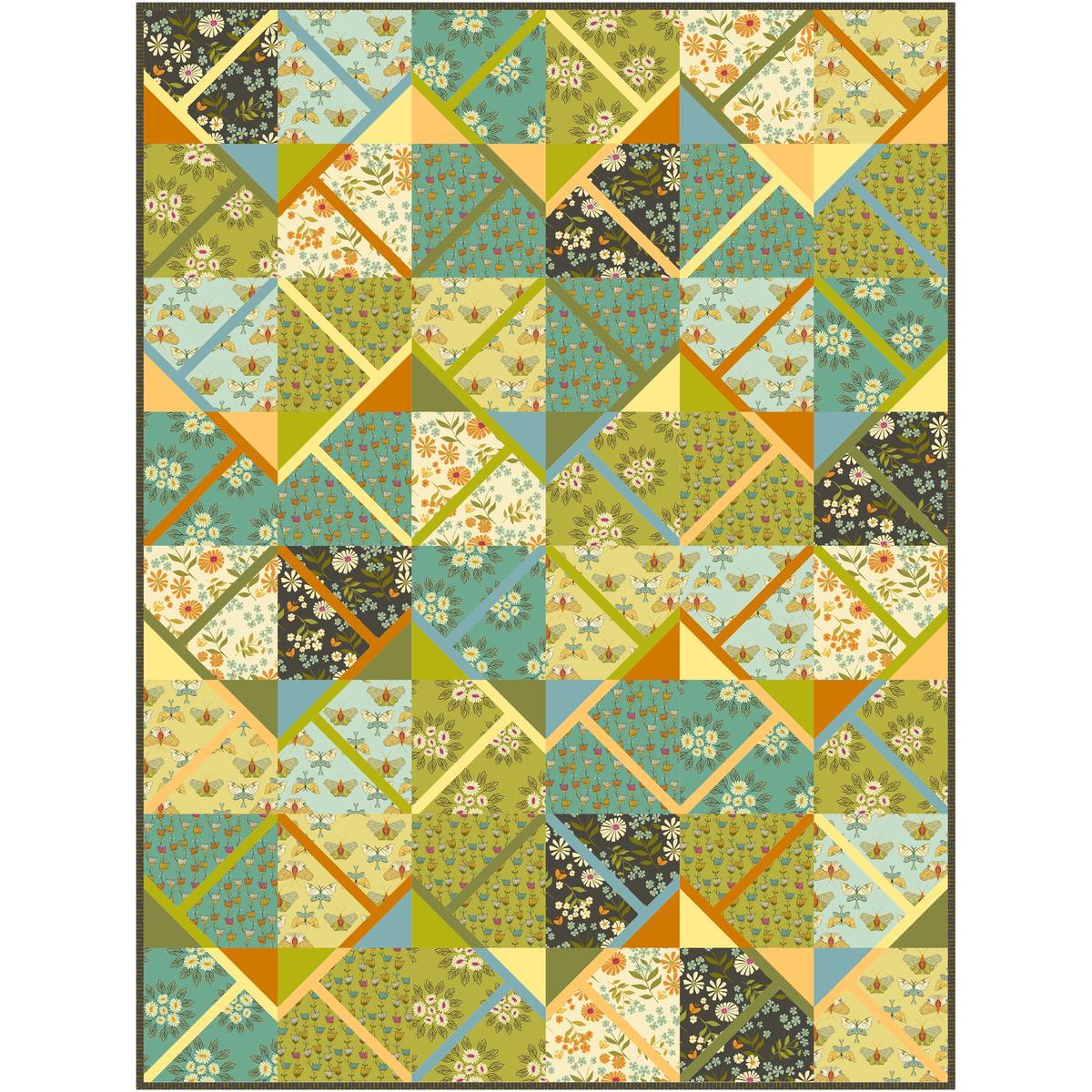 Garden Stroll Quilt NH-2338e - Downloadable Pattern