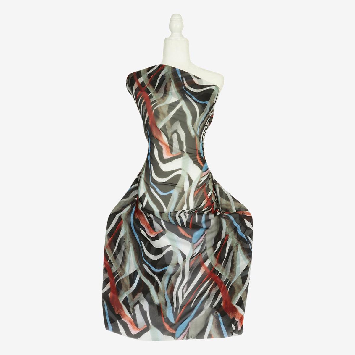 ZS2009G PRINT CHIFFON | ZS2009G-835